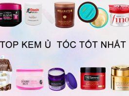 Top 10 kem ủ tóc tốt nhất giúp dưỡng tóc suôn mượt chắc khỏe