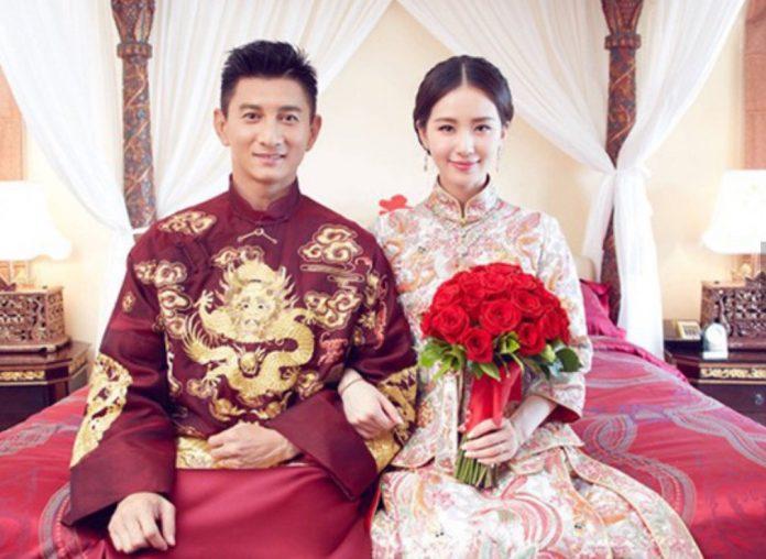 Ảnh cưới của Lưu Thi Thi và Ngô Kỳ Long. (Ảnh: Internet)
