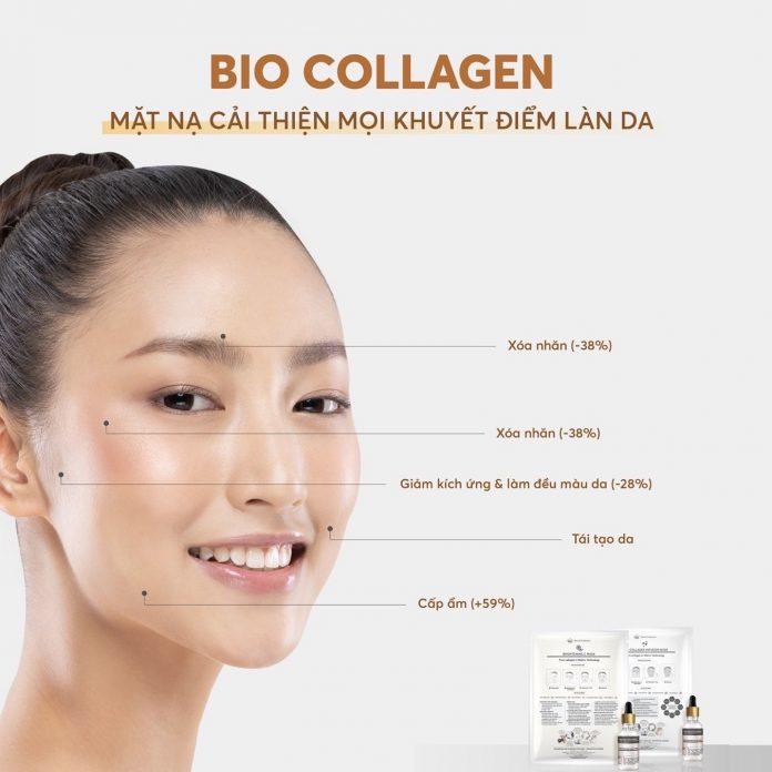 Mặt nạ Derma Production Bio-Collagen thực sự đạt hiệu quả khác biệt hoàn toàn đúng như thương hiệu cam kết (Nguồn: Internet).