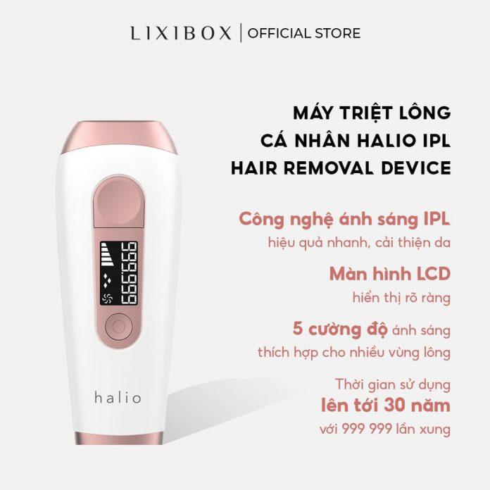 Máy triệt lông Halio IPL Hair Removal Device giúp triệt lông sạch và nhẹ dịu (Nguồn: Internet).