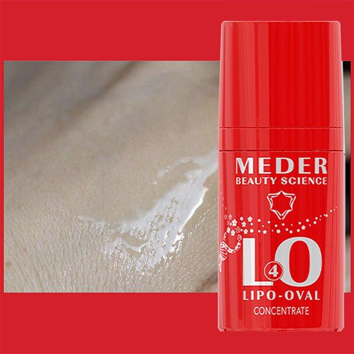 Tinh chất Meder Beauty Science Lipo-Oval Concentrate sở hữu kết cấu dạng gel cô đặc (Nguồn: Internet).
