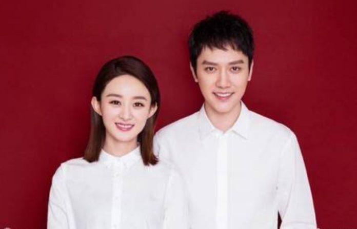 Triệu Lệ Dĩnh và Phùng Thiệu Phong bên nhau. (Ảnh: Internet)