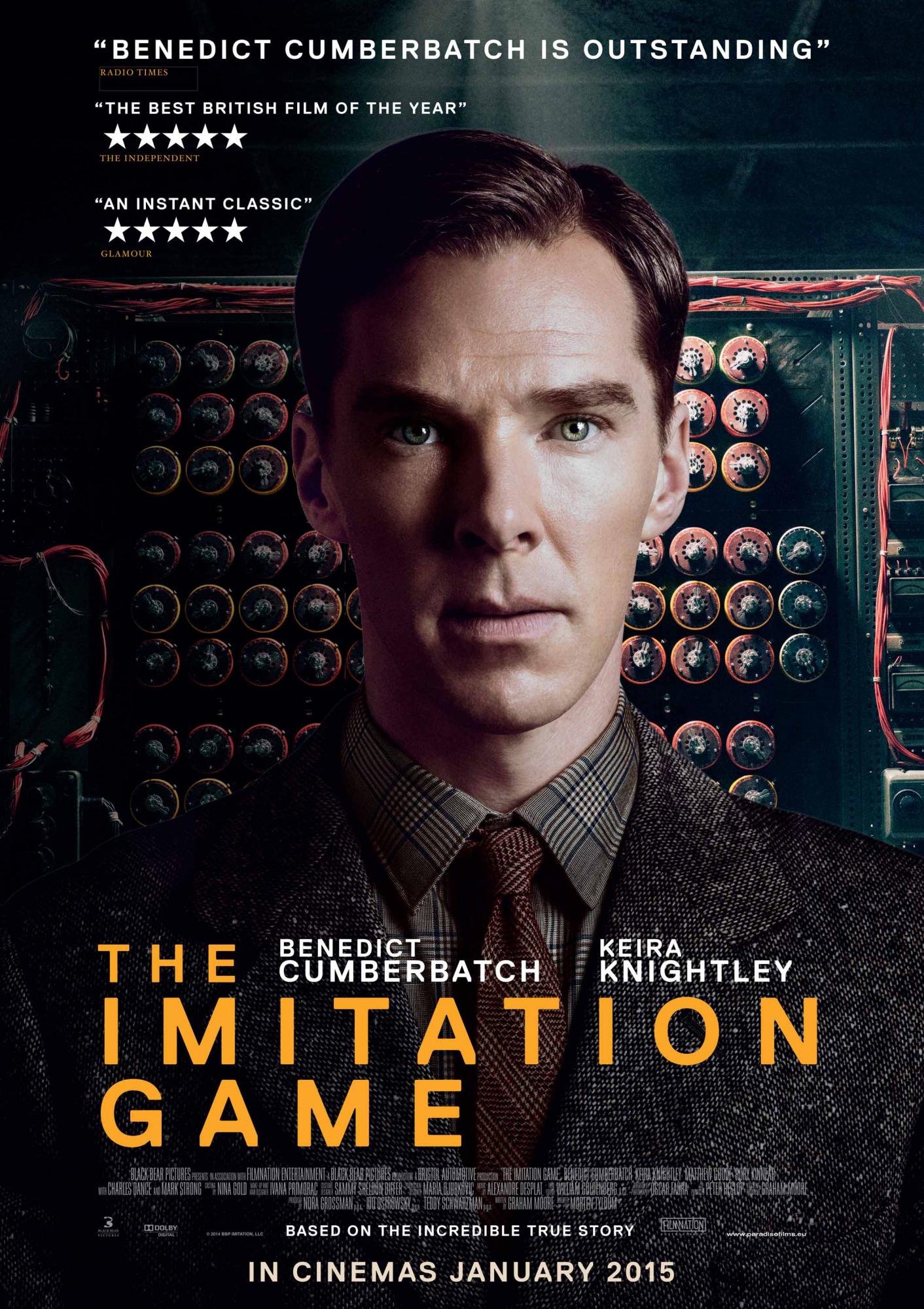 Poster phim Người Giải Mã - The Imitation Game (2014) (Ảnh: Internet)