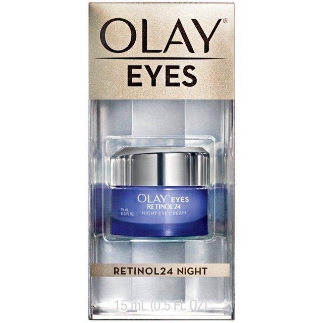 Kem dưỡng ngăn ngừa lão hóa cho mắt Olay Eyes Retinol 24 Night Cream (Ảnh: Internet)