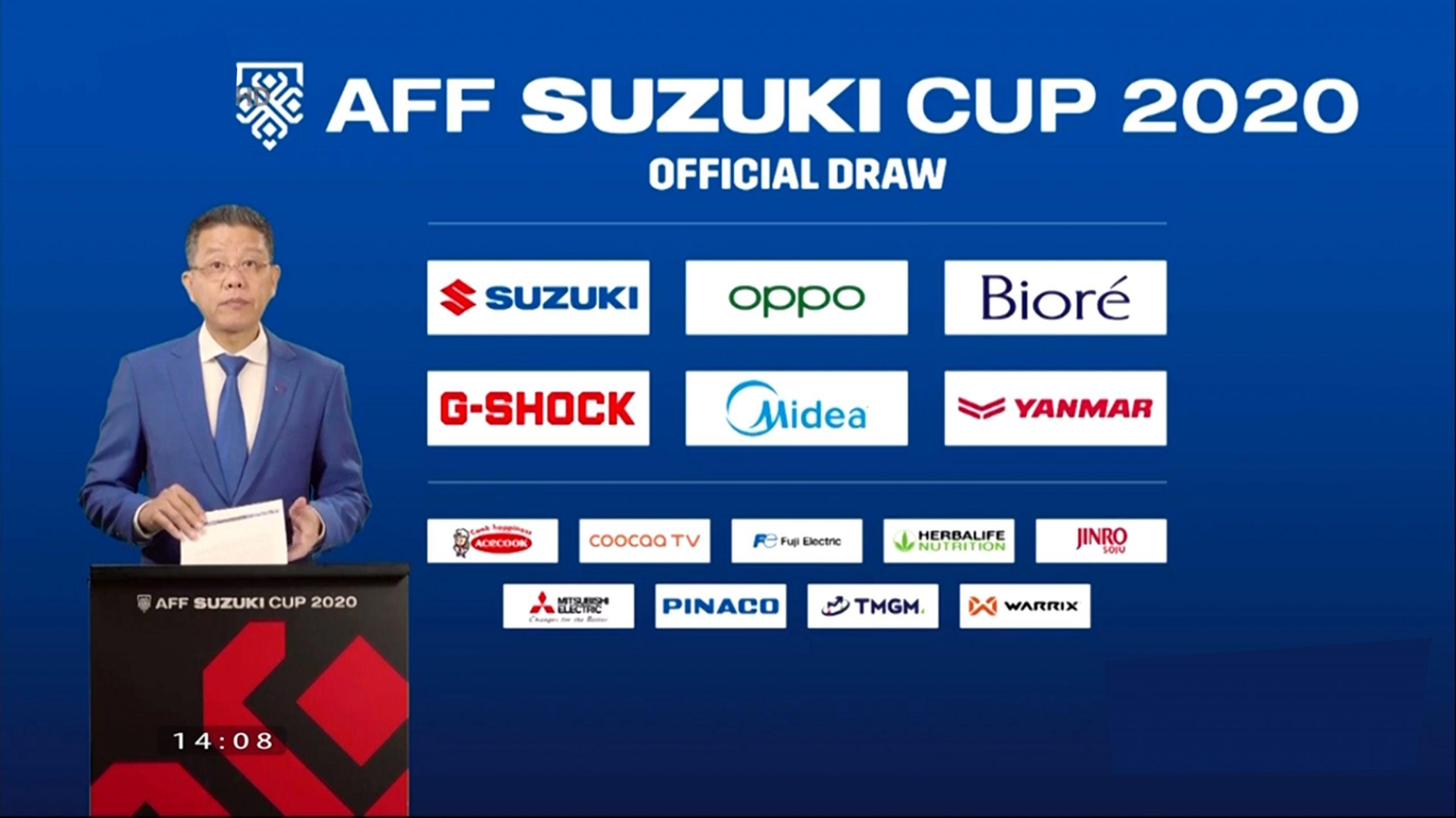 Ban tổ chức giải AFF Suzuki Cup 2020 tổ chức bốc thăm trực tuyến (Nguồn: Internet).