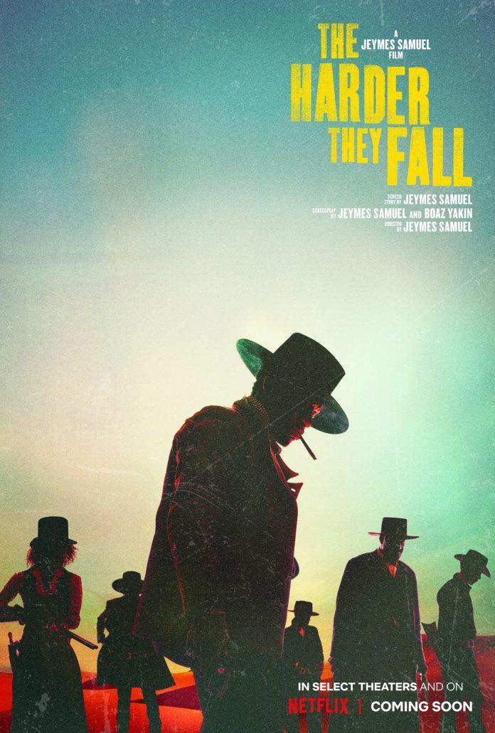 Poster phim The harder they fall (Ảnh: Internet)