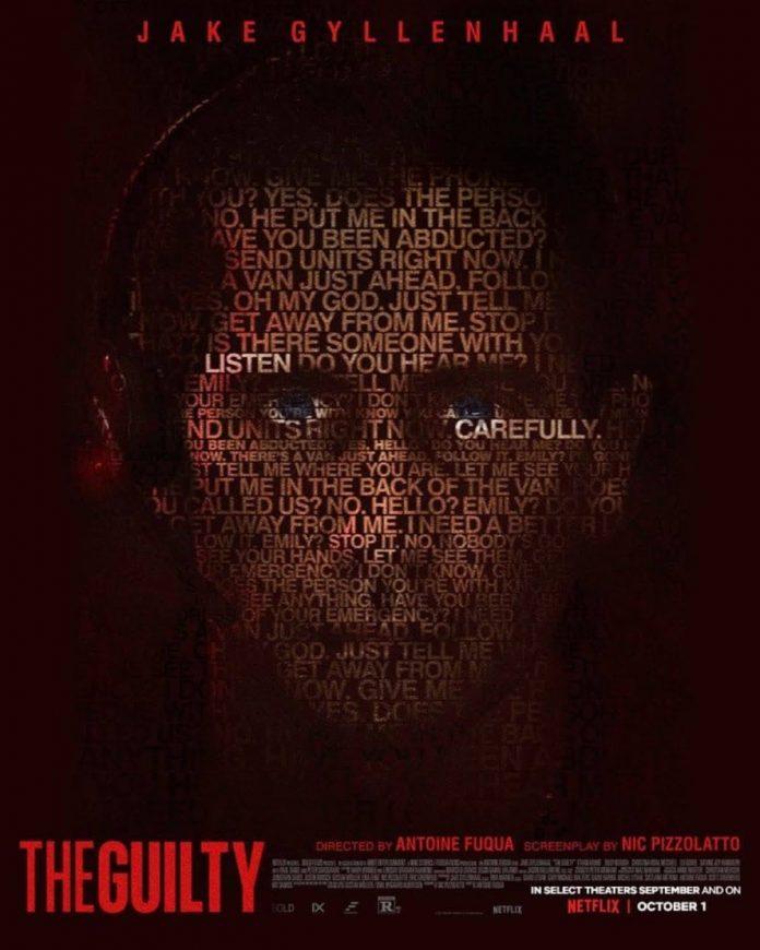 Poster phim The Guilty - Tổng đài truy vết (Ảnh: Internet)