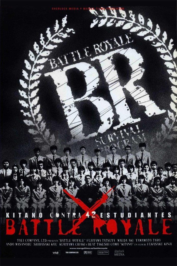 Poster phim Battle royale (Ảnh: Internet)
