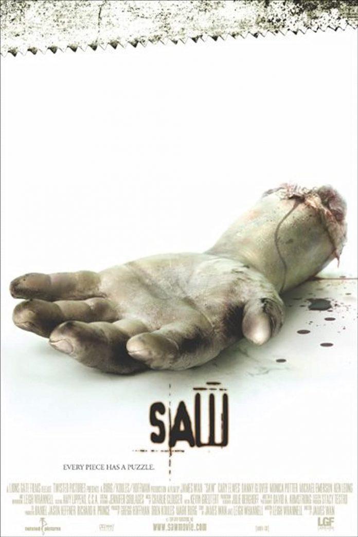 Poster phim SAW (2004) (Ảnh: Internet)