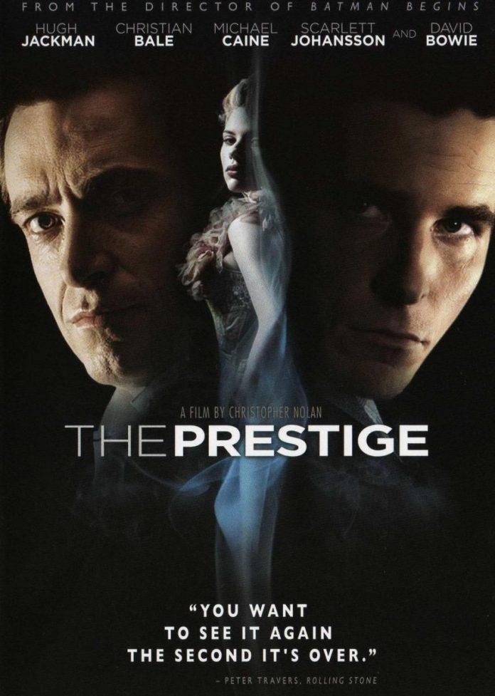 Poster phim The Prestige (Ảnh: Internet)