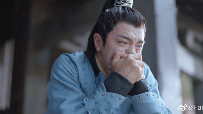 Cảnh khóc gây ám ảnh của Kim Hạn trong Quân Cửu Linh. (Ảnh: Internet)