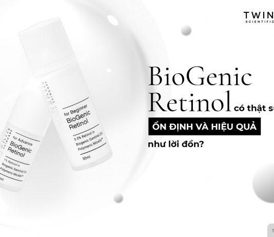 Review kem dưỡng BioGenic Retinol với công nghệ bọc phân tử sinh học ( Nguồn: internet)