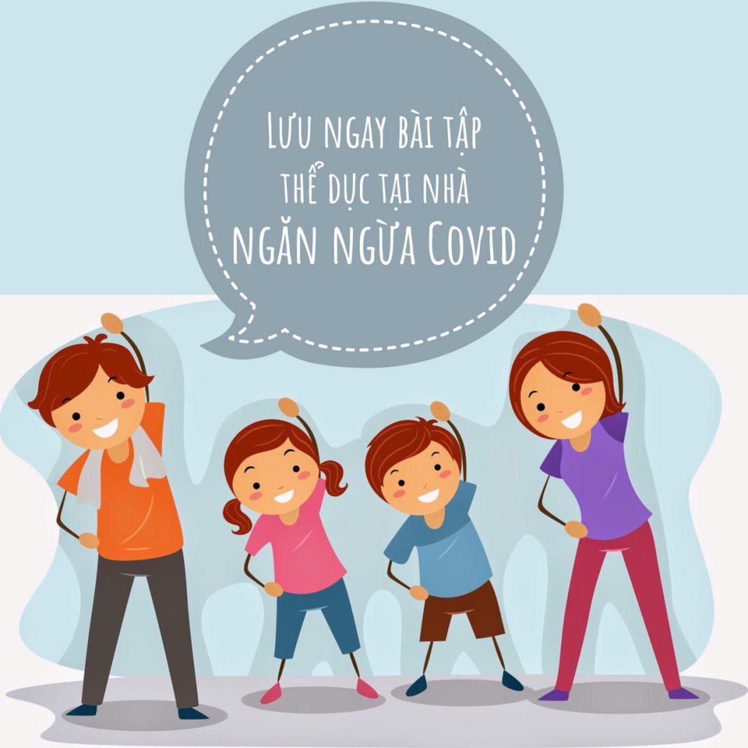 Bài tập thể dục tại nhà ngăn ngừa Covid