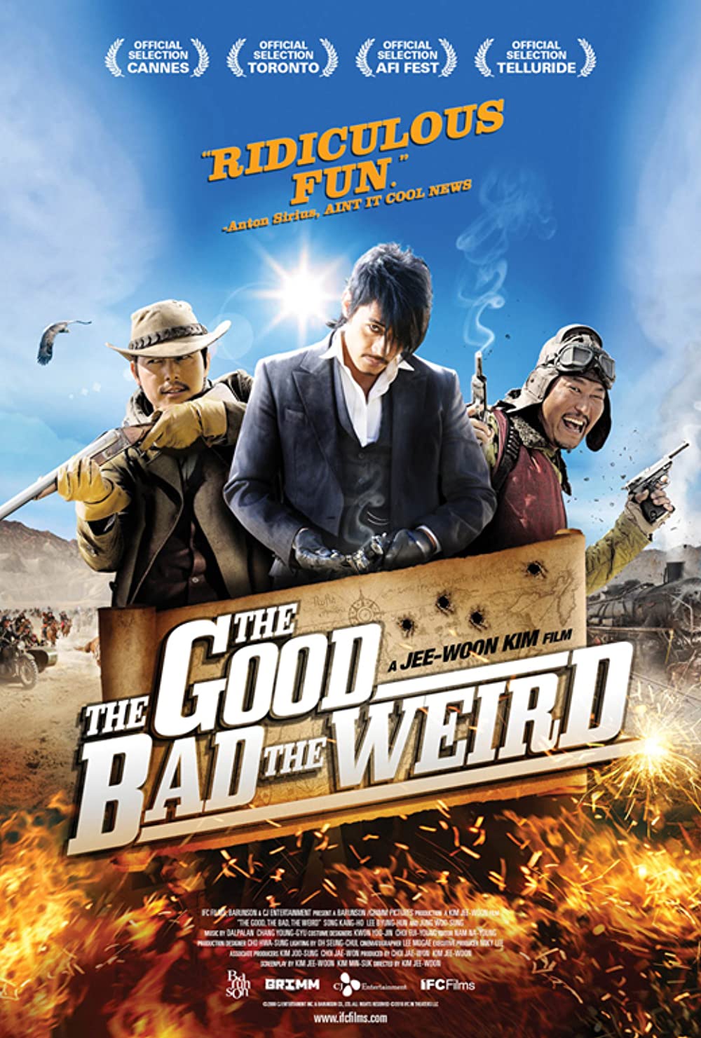 Poster phim The Good, The Bad, The Weird (Ảnh: Internet)