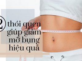 Thói quen giúp giảm mỡ bụng (Nguồn: Internet)