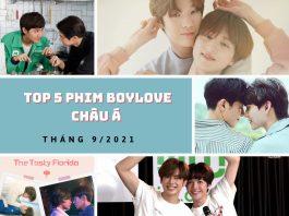 Top 5 phim đam mỹ châu Á tháng 9/2021 lên sóng (Ảnh: Internet).