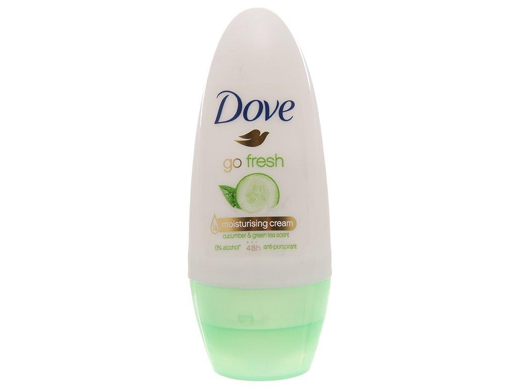 Lăn khử mùi Dove mang đến làn da mịn màng cùng mùi hương thơm mát (Nguồn: Internet)