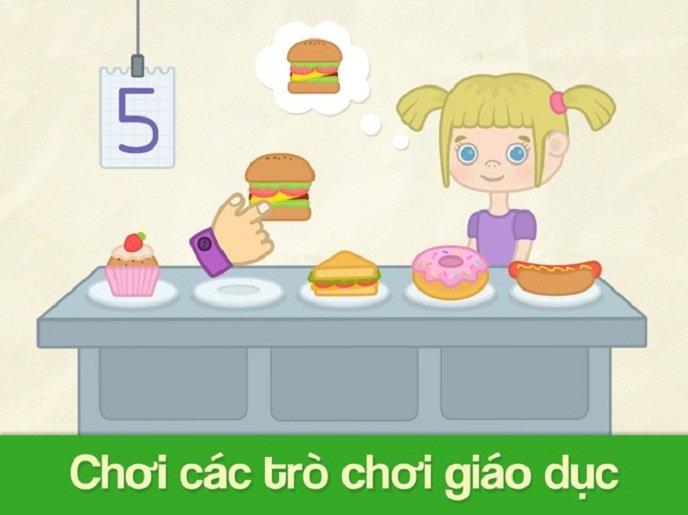 Các bài học về số được lồng ghép trong trò chơi (Ảnh: Internet).