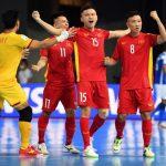 Đội tuyển Futsal Việt Nam giành chiến thắng để nuôi hi vọng đi tiếp (Nguồn: Internet).