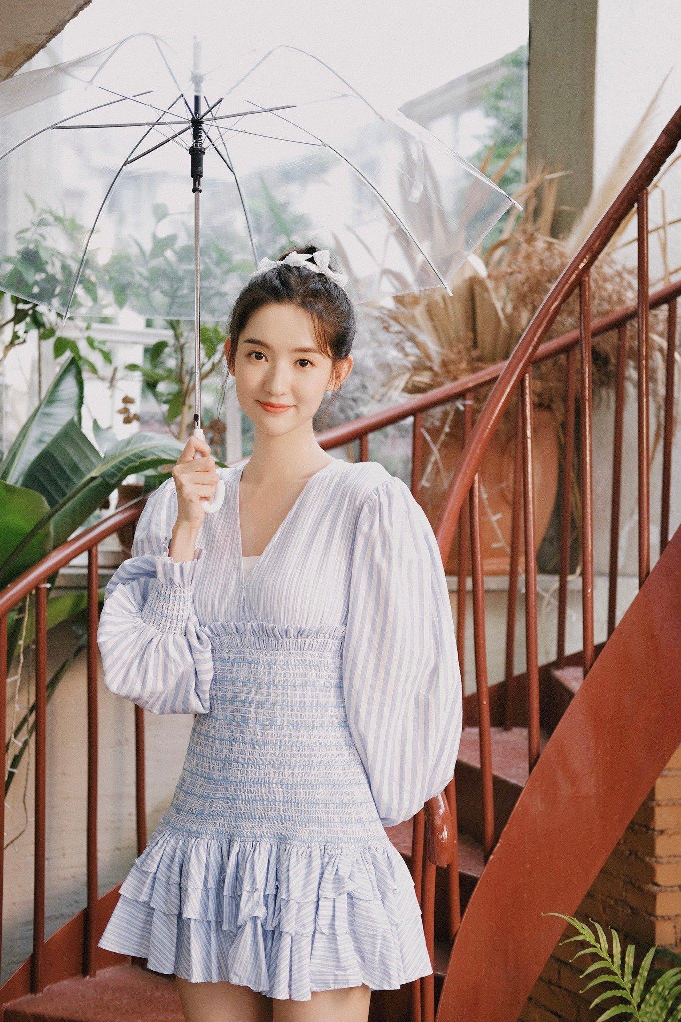 Vương Ngọc Văn - nữ diễn viên trẻ, đầy triển vọng của màn ảnh Hoa Ngữ. (Nguồn: Internet)