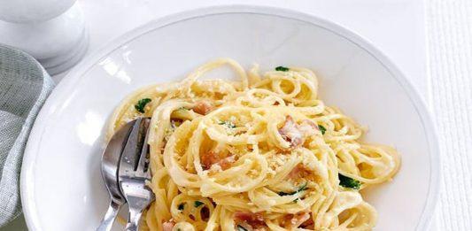 Món ăn Carbonara dễ làm mà dinh dưỡng lại cao (Nguồn: Internet)