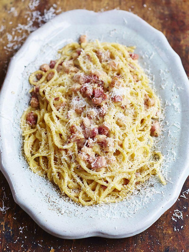 Mì Ý Carbonara có cách làm đơn giản (Nguồn: Internet)