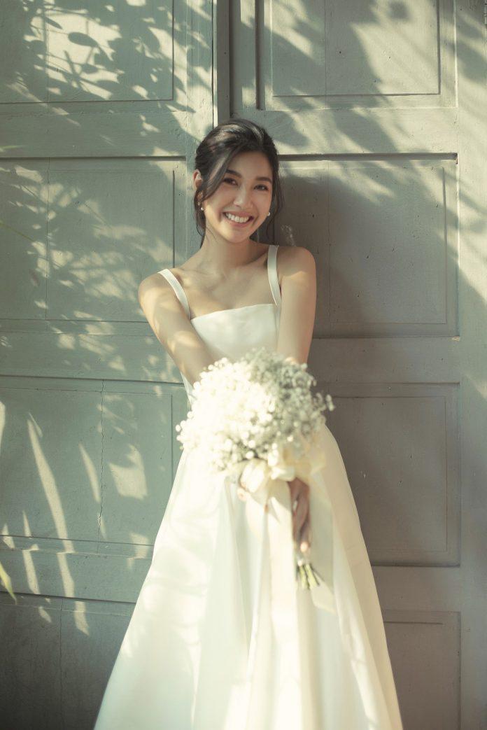 Dường như chiếc váy cưới này sinh ra là để dành cho Thúy Vân (Nguồn ảnh: Internet).
