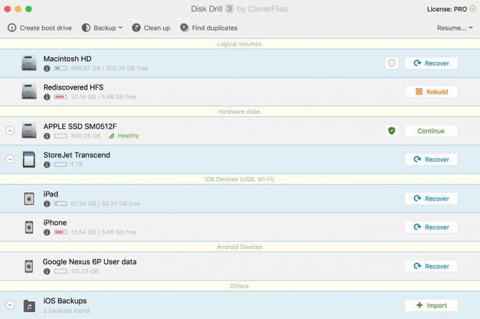 Phần mềm Disk Drill cho Mac (Ảnh: Internet). Phần mềm Disk Drill cho Mac (Ảnh: Internet).
