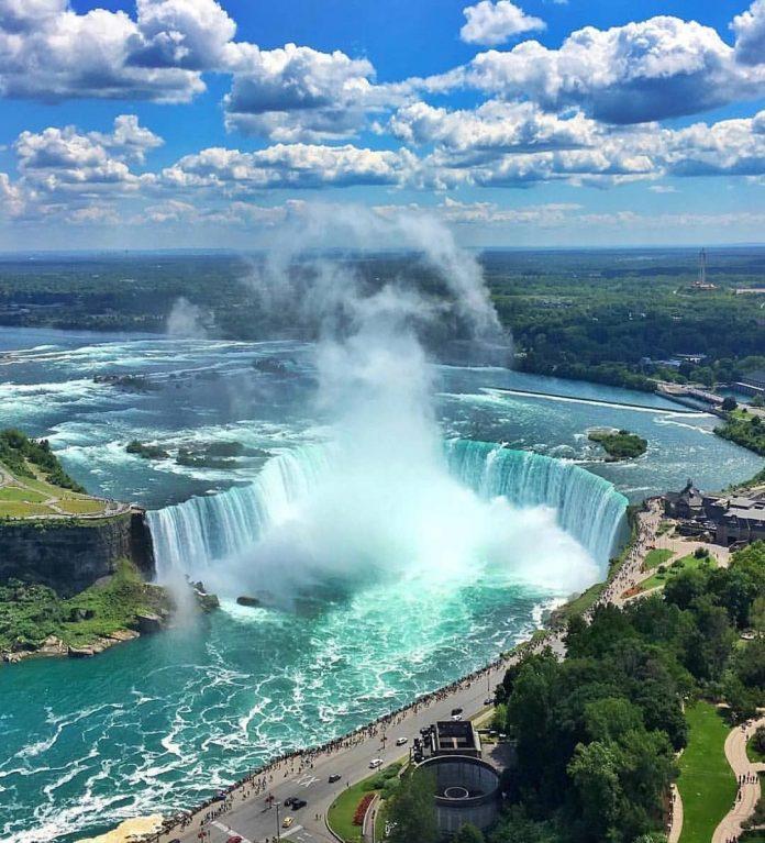 Thác Niagara ở Canada (Ảnh: Internet).