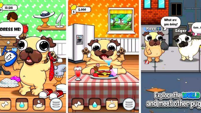 Game nuôi thú cưng Pug – My virtual pet dog (Ảnh: Internet). Game nuôi thú cưng Pug – My virtual pet dog (Ảnh: Internet).