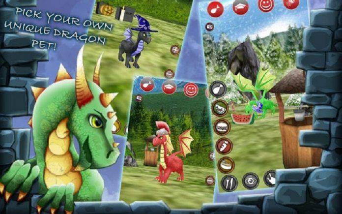 Game nuôi thú cưng Dragon Pet trên điện thoại (Ảnh: Internet). Game nuôi thú cưng Dragon Pet trên điện thoại (Ảnh: Internet).
