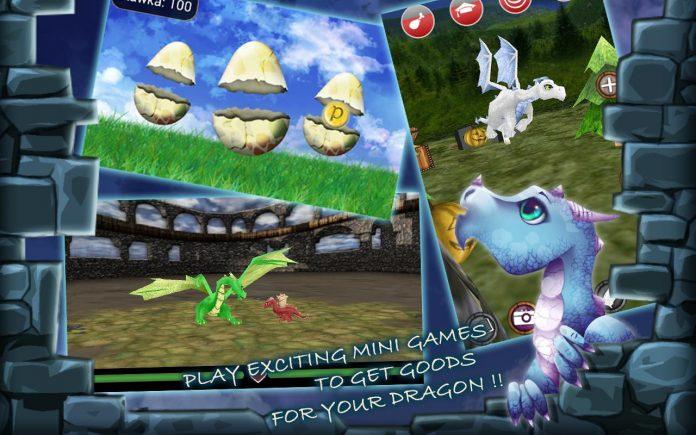 Game nuôi thú cưng Dragon Pet trên điện thoại (Ảnh: Internet).