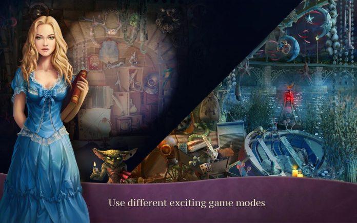 Game tìm đồ vật Alice in the Mirror of Albion dành cho Android và iOS (Ảnh: Internet).