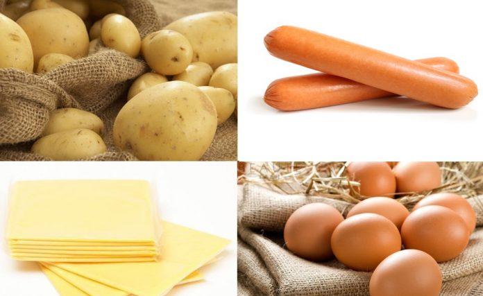 Các nguyên liệu chính cần dùng (Nguồn: BlogAnChoi).