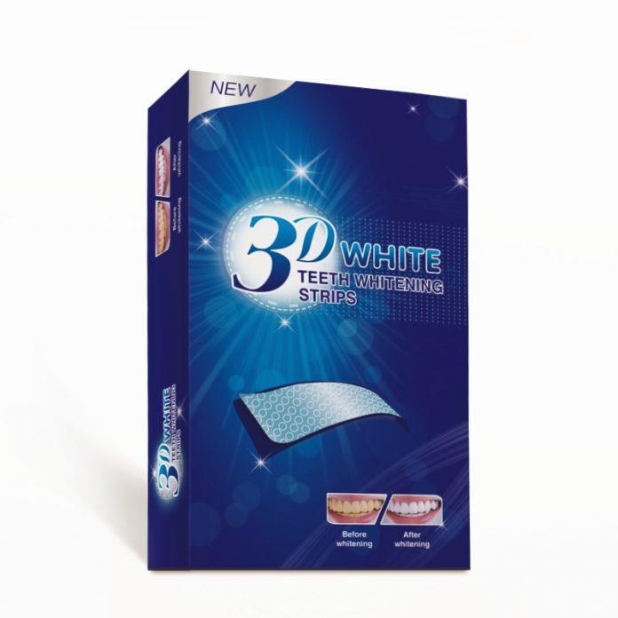 Miếng Dán Trắng Răng 3D White Teeth Whitening Strip (ảnh: internet)