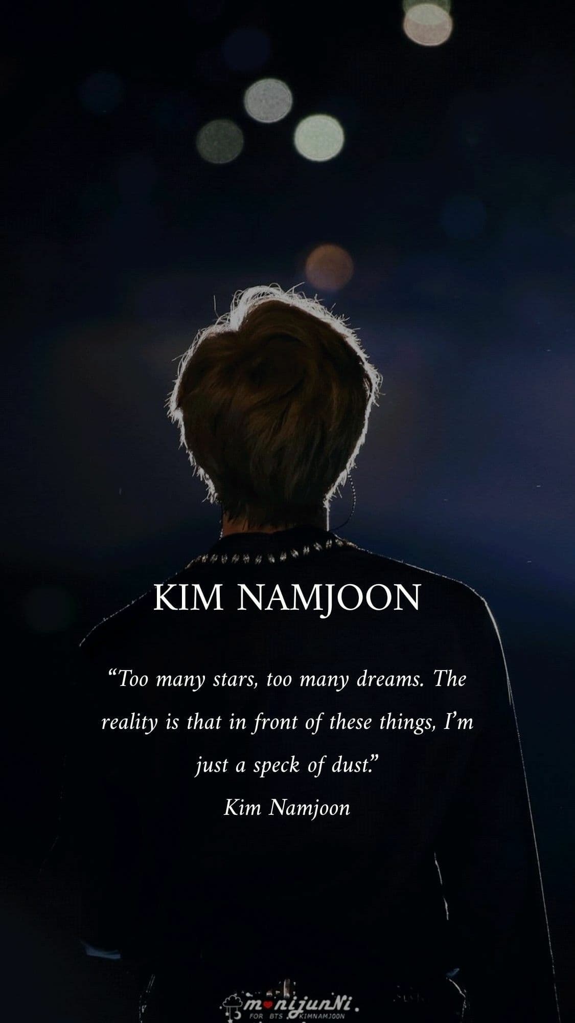 Một trong những lời bài hát ấn tượng của Kim Namjoon ( Nguồn: Internet )