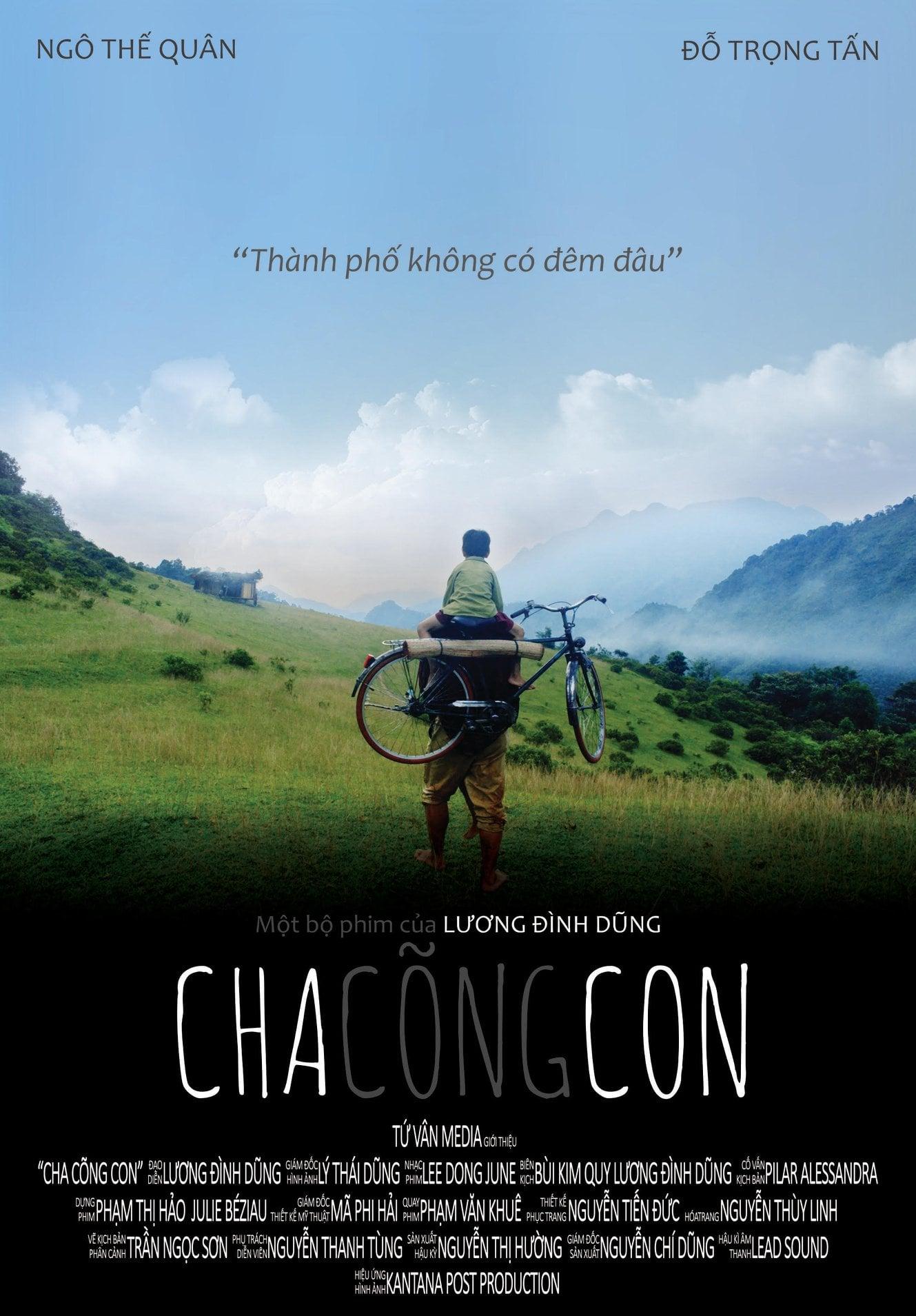 Poster phim Cha cõng con (Ảnh: Internet)