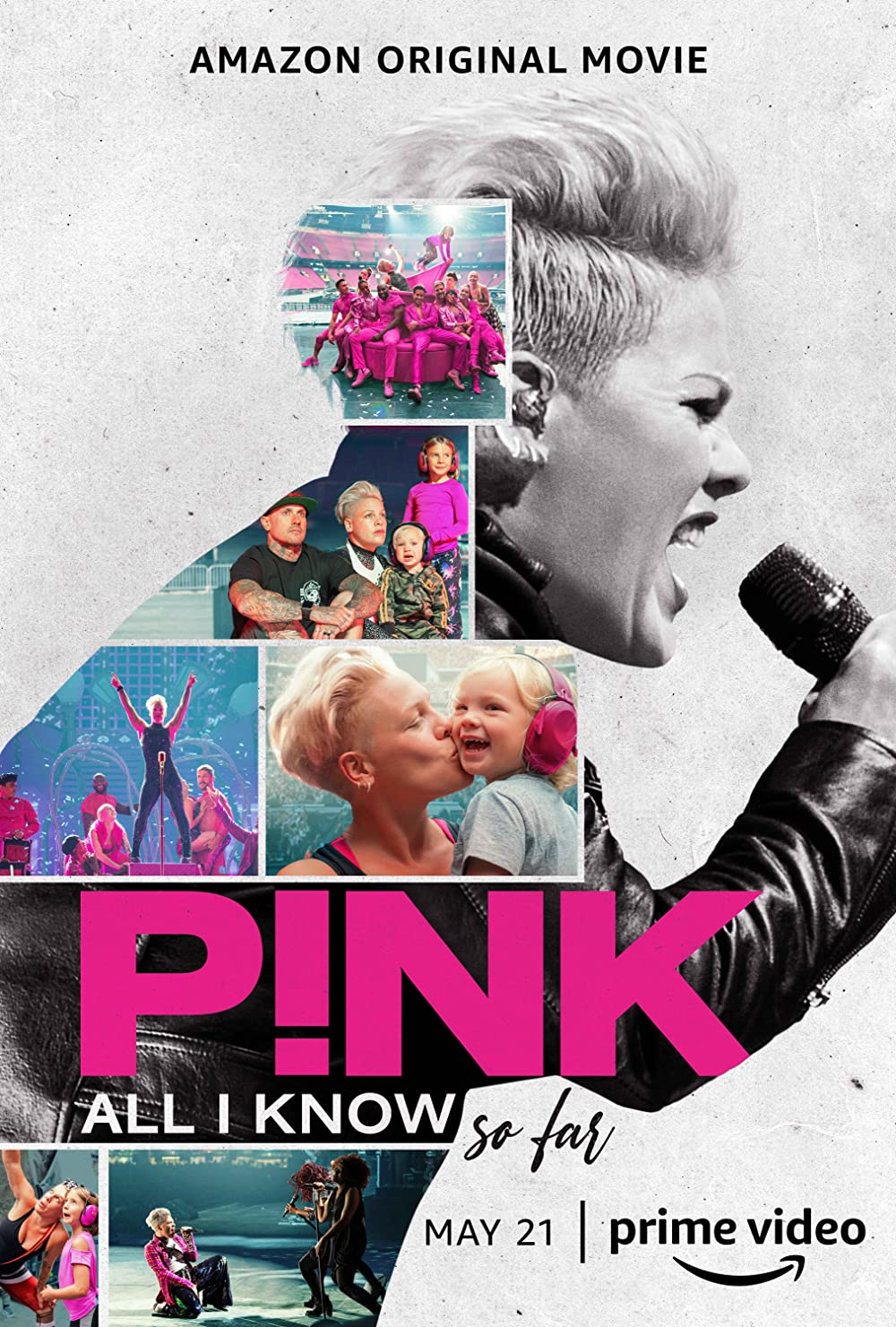 Poster phim tài liệu âm nhạc Pink: All I Know So Far (ảnh: internet)