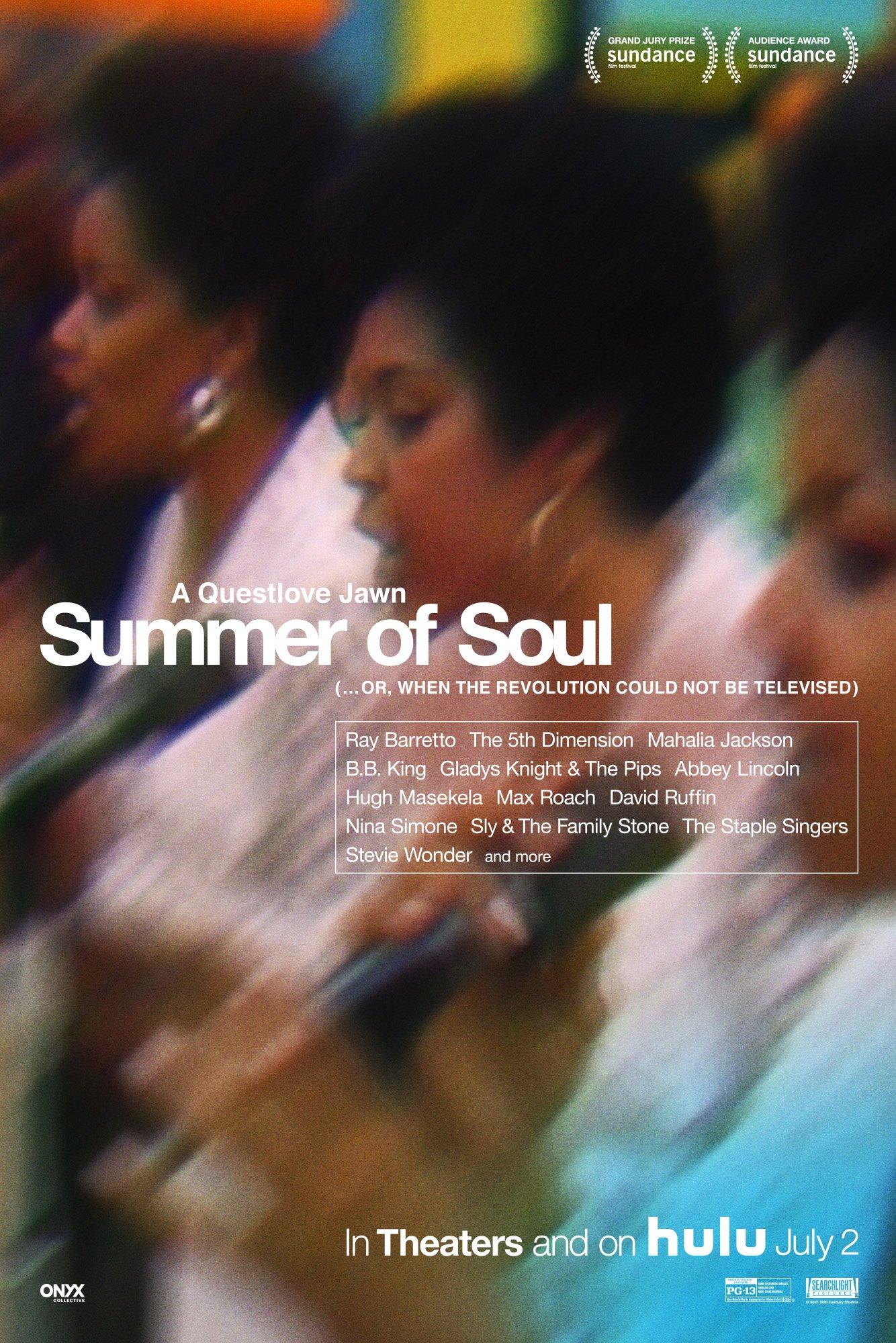 Poster phim tài liệu âm nhạc Summer of Soul (ảnh: internet)