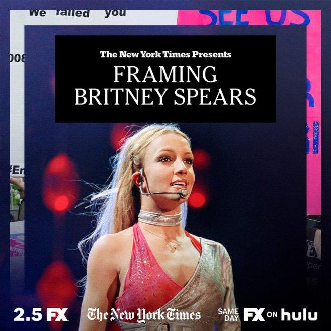 Poster phim tài liệu âm nhạc Framing Britney Spears (ảnh: internet)