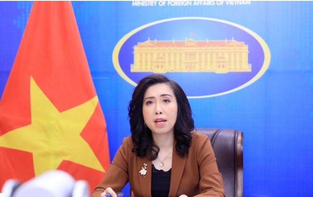 Bà Lê Thị Thu Hằng (Người phát ngôn của Bộ Ngoại Giao) (Nguồn: Internet)
