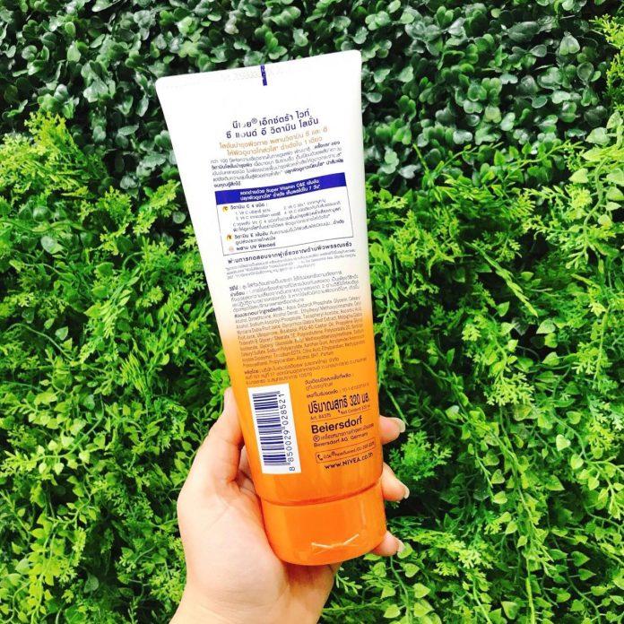 Mặt sau bao bì có đầy đủ thông tin (Nguồn: Internet)