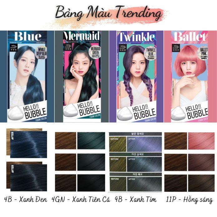 Rất nhiều loại thuốc nhuộm uy tín trên thị trường bạn có thể tham khảo (Nguồn: internet)