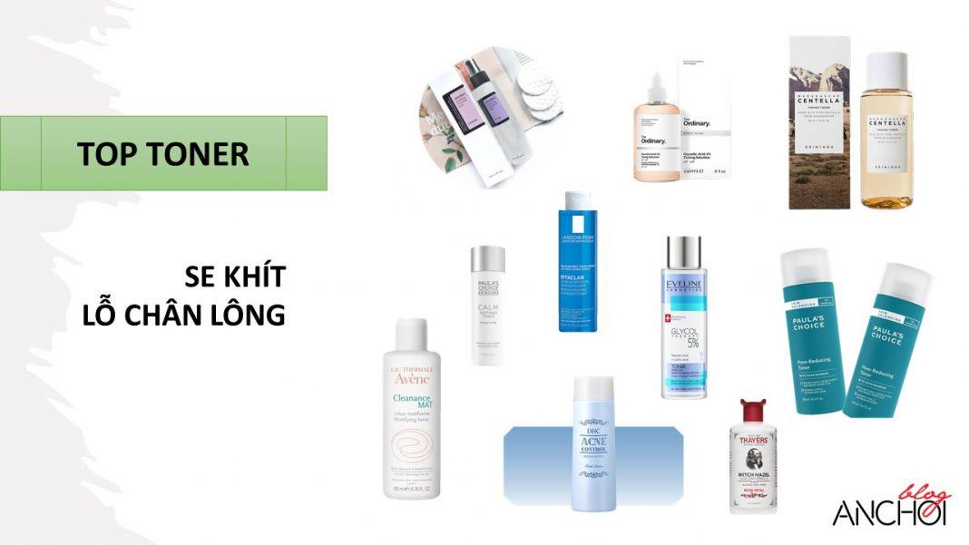 Top 10 toner se khít lỗ chân lông hiệu quả (Ảnh: ngquynhvy)