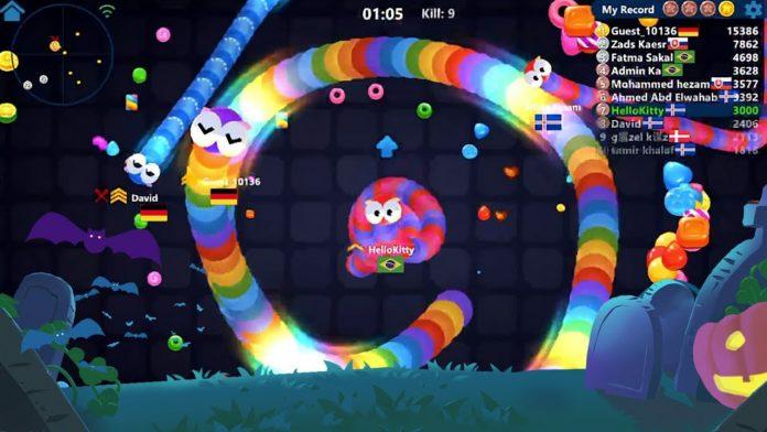 Game rắn săn mồi Snake Candy ăn bánh kẹo hay nhất dành cho Android và iOS (Ảnh: Internet)