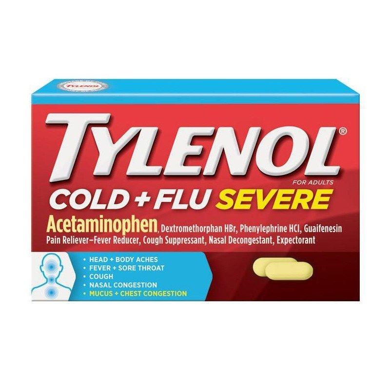 Tylenol Cold + Flu Severe (Nguồn: Internet).