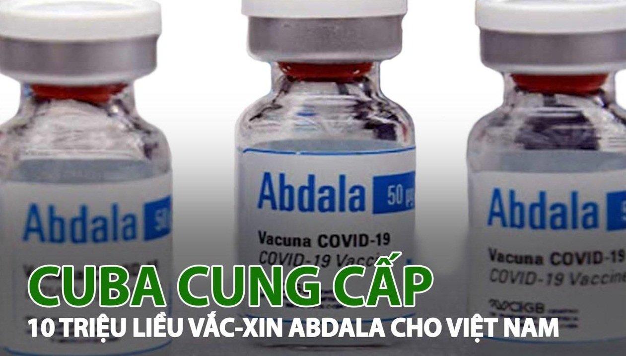 Vắc xin Abdala của Cuba (Nguồn: Internet).