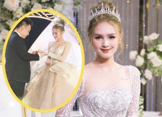 Đắm chìm trong những bộ váy cưới lộng lẫy của mỹ nhân Việt