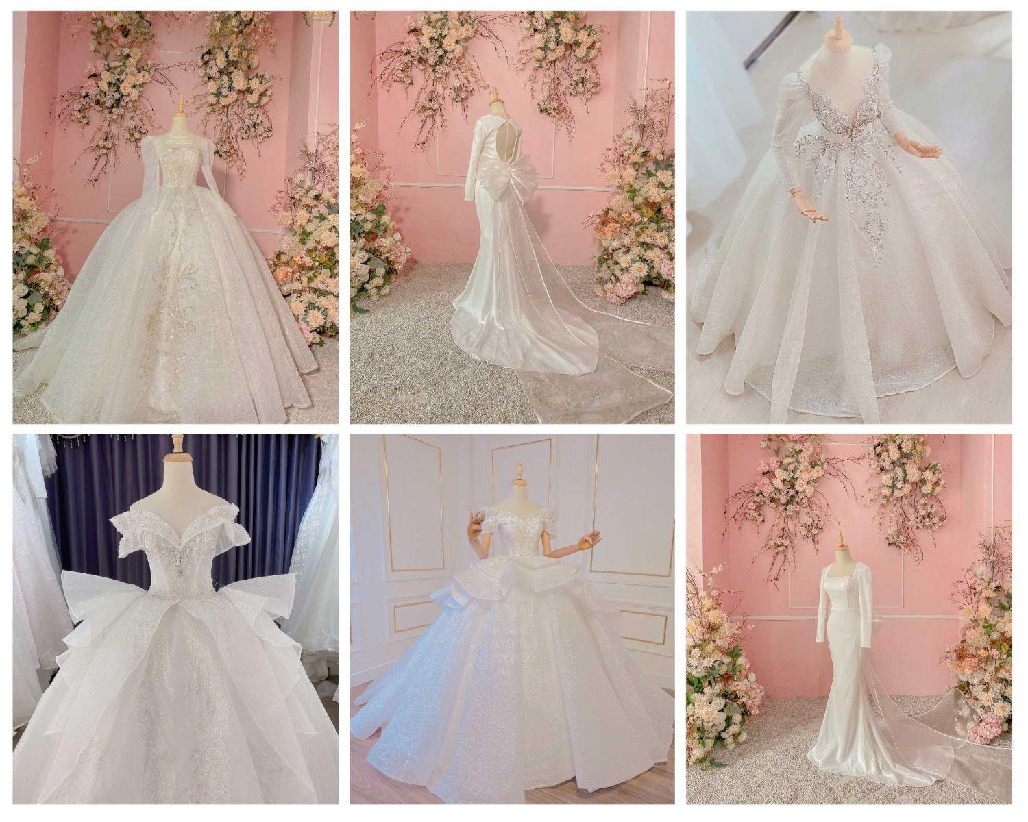 Các loại váy cưới khác nhau sẽ có giá khác nhau (Nguồn: Internet)