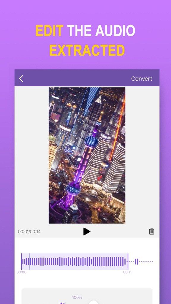 Chỉnh sửa âm thanh sau khi tách (Ảnh: Internet). Chỉnh sửa âm thanh sau khi tách (Ảnh: Internet).